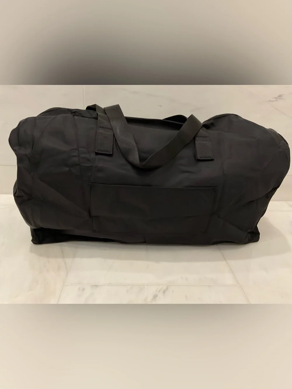 NEW TUMI Voyageur JUST IN CASE Nylon Packable 20.5” Duffel Bag - SOLID BLACK